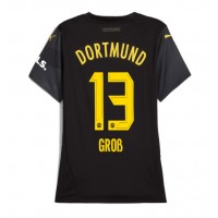 Borussia Dortmund Pascal Gross #13 Bortatröja Kvinnor 2024-25 Korta ärmar